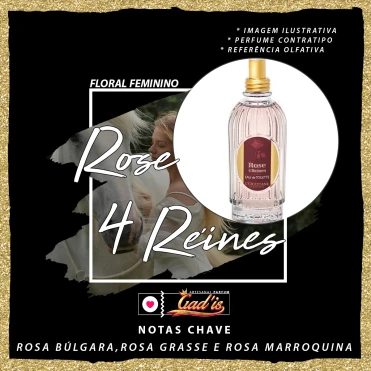 Perfume Similar Gadis 988 Inspirado em Rose 4 Reines Contratipo